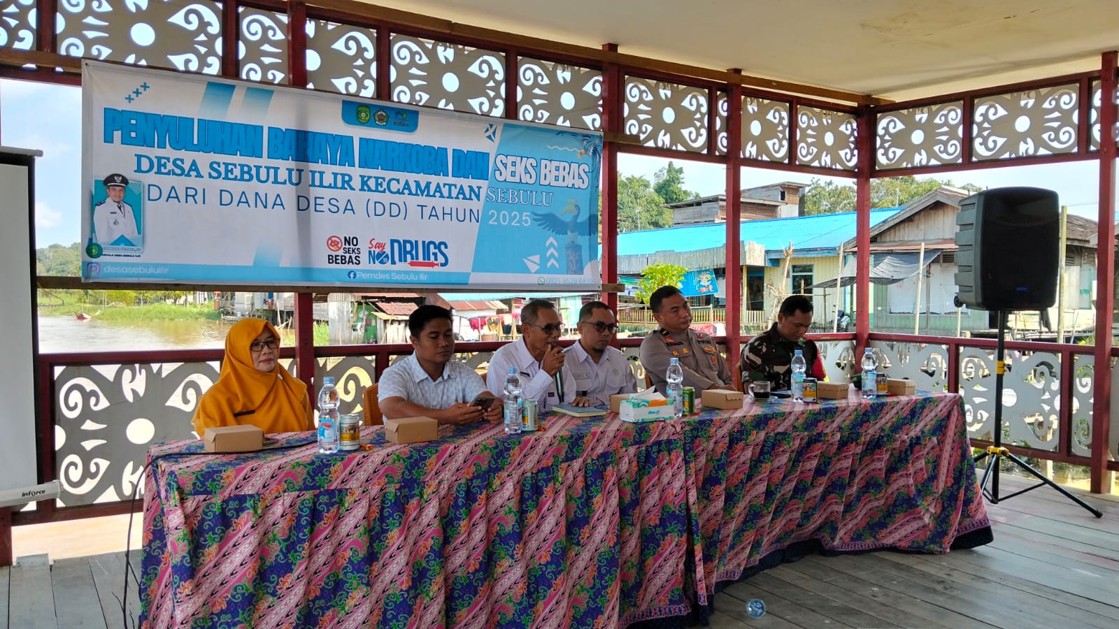 Kecamatan Sebulu Hadiri Penyuluhan Bahaya Narkoba dan Seks Bebas di Desa Sebulu Ilir