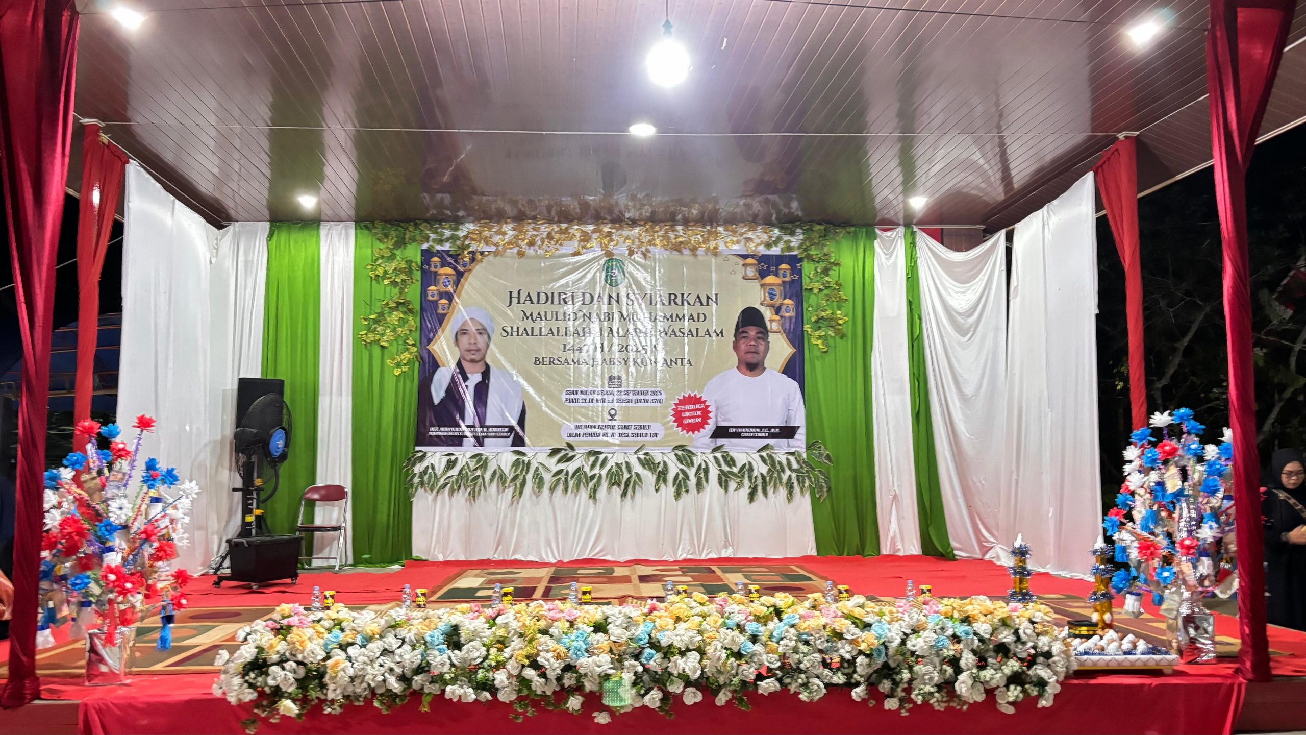 Peringatan Maulid Nabi Muhammad SAW 1447 H di Kecamatan Sebulu Berlangsung Meriah dan Khidmat
