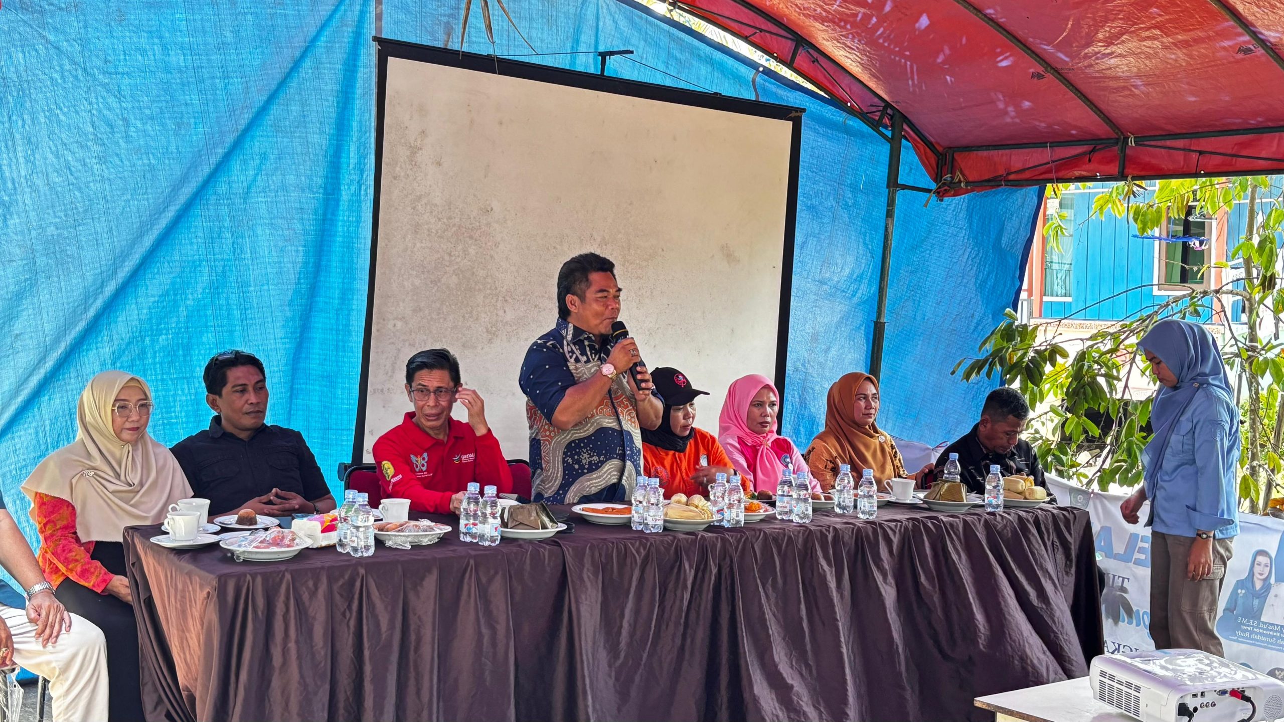 Tim Posyandu Kecamatan Sebulu Laksanakan Studi Tiru Posyandu 6 SPM di Desa Sukadamai, Kecamatan Muara Badak