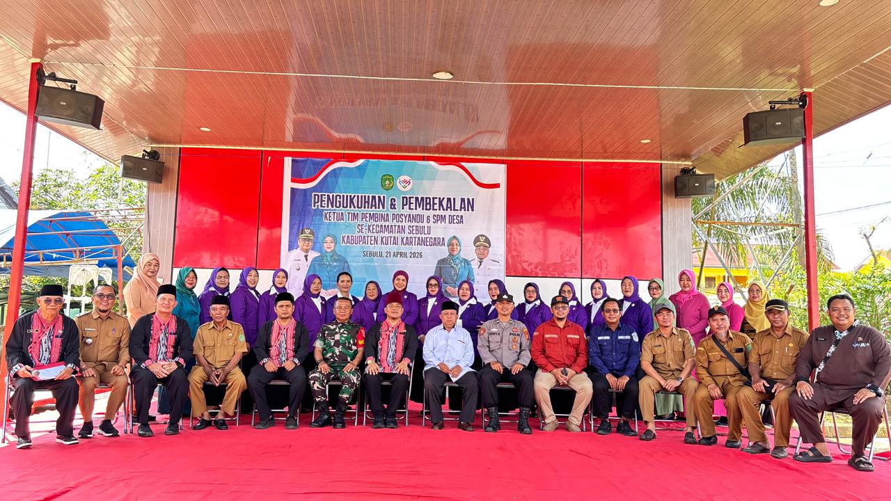 Pengukuhan dan Pembekalan Ketua Tim Pembina Posyandu Desa Se-Kecamatan Sebulu