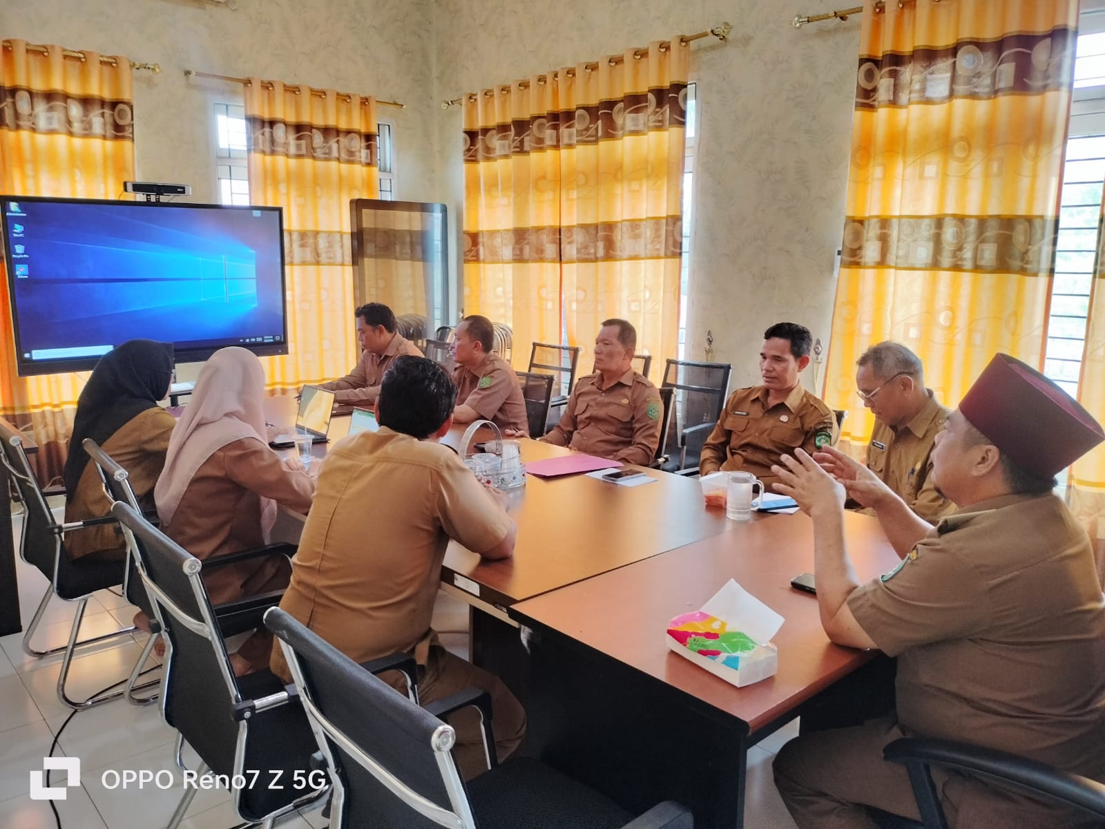 Camat Sebulu Pimpin Rapat Koordinasi Sistem Akuntabilitas Kinerja Instansi Pemerintah (SAKIP)
