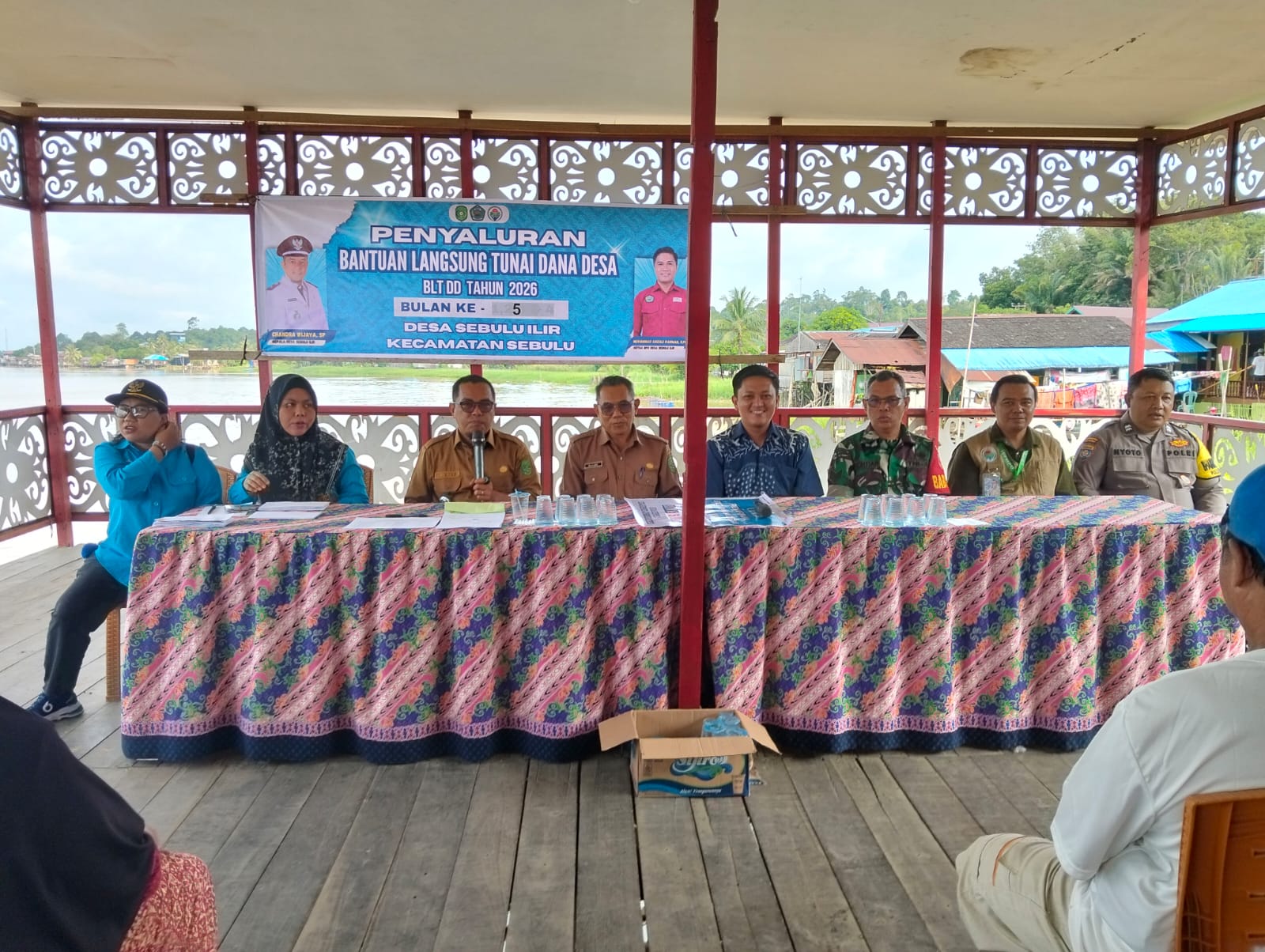 Kecamatan Sebulu Hadiri Penyaluran BLT Dana Desa Sebulu Ilir