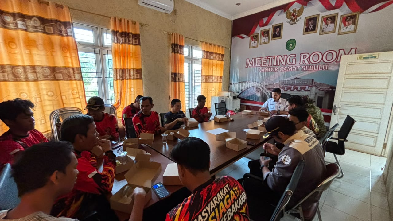 Kecamatan Sebulu Gelar Rapat Evaluasi Penanganan Karhutla dan Perkuat Koordinasi Lintas Sektor